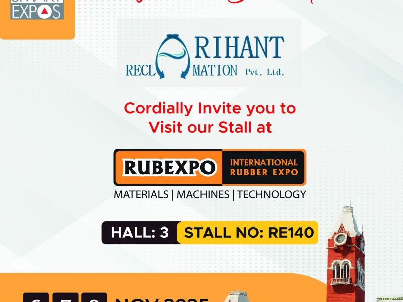 Rubexpo Chennai 2025 – International Rubber Expo | Chennai Trade Centre